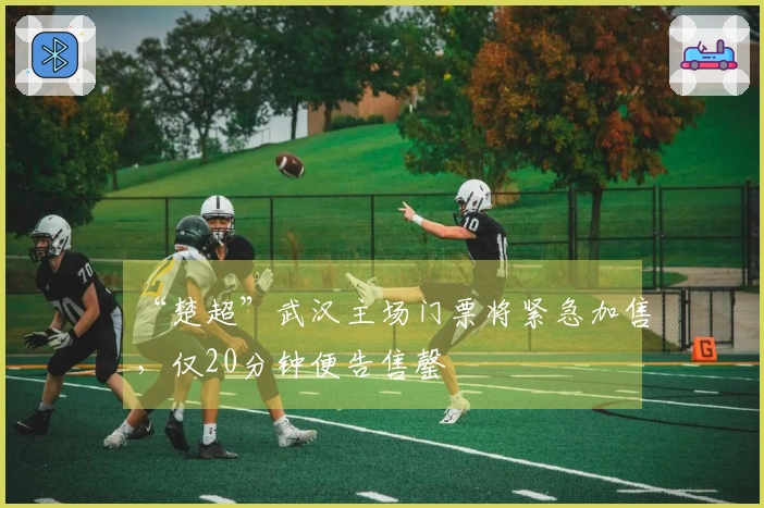 “楚超”武汉主场门票将紧急加售，仅20分钟便告售罄